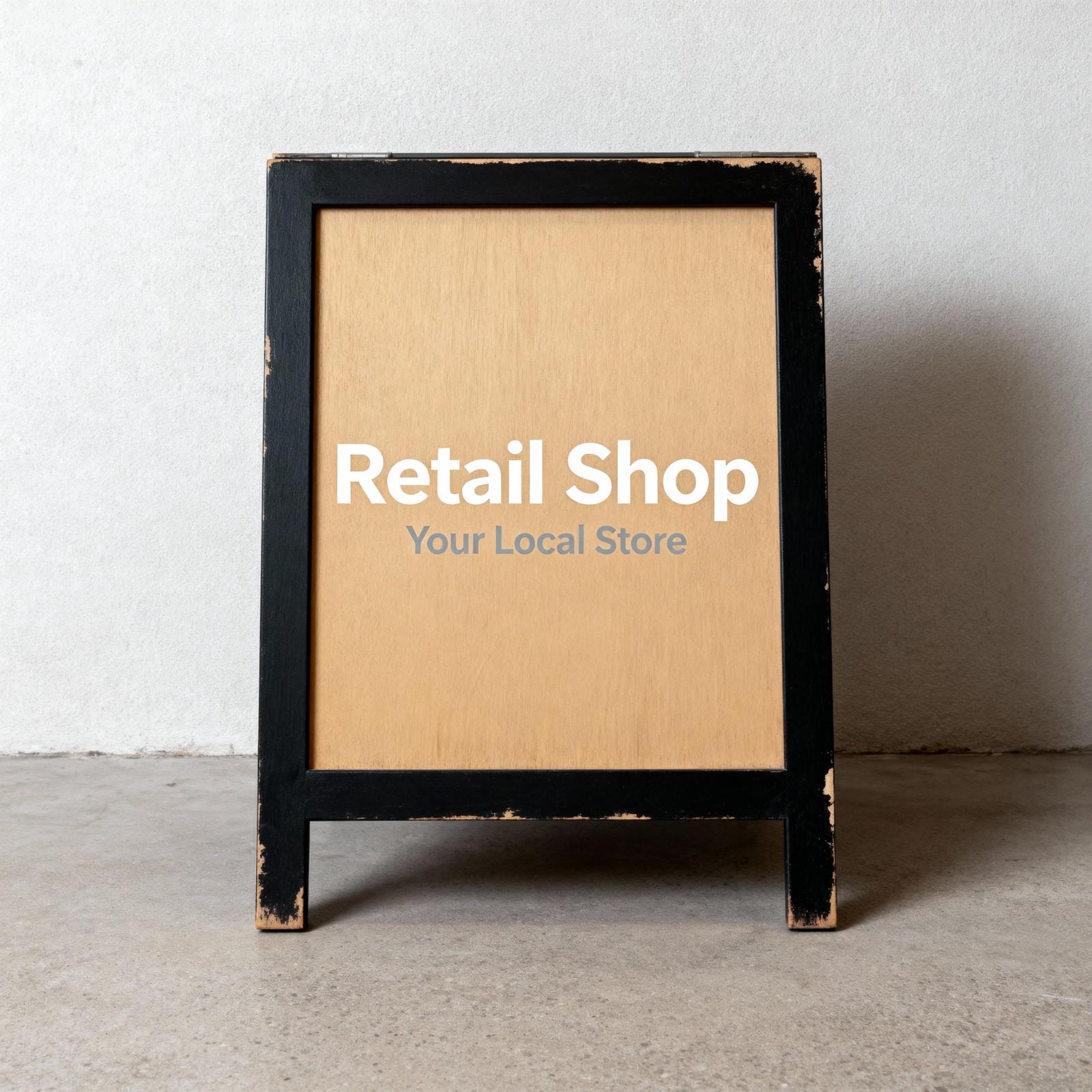 Shop Sign Boards — Design 08